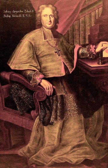 Portrait of Andrzej Chryzostom Zaluski.
